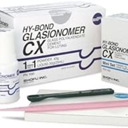 Shofu Hy-Bond Glasionomer CX Luting Cement Mini Kit Powder & Liquid-23