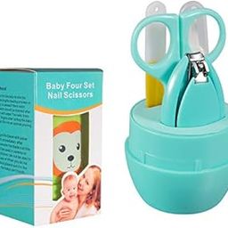 NEPEE Baby Nail Clipper Safety Cutter Toddler Infant Scissor Manicure Pedicure Care Kit Multicolour (Set 4)-image-40