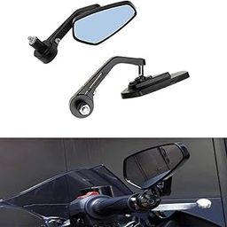 Auto Spare Hub Motorcycle Bar End and Rear View BETAL Mirror Edge for Bike Bajaj Pulsar 200 Ns, 2 Piece.-29