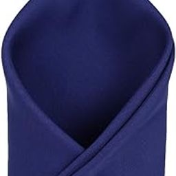 Men Blue Solid Party Pocket Square-image-33