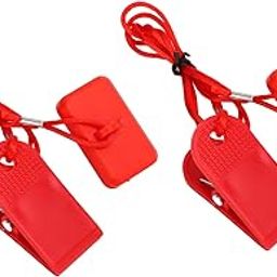 Treadmill Safety Switch, Brass Treadmill Security Key Automatic Protection Strong Clip for Gym-image-58