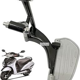 Dhe Best Scooty Rear Ladies Footrest/Foot Rest Silver&Black Compatible With Activa 5G-image-32