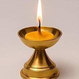 Pure Cow Ghee Diya Batti (30 Min Burn Time) – Cotton Wicks for Pooja, Festivals & Daily Rituals – 100% Natural & Ready to Use – 50 pcs-image-2