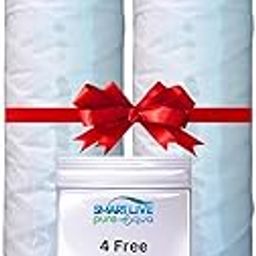 SLPA SMARTLIVE PUREAQUA Original POWP-Sediment Filter 10'' Thread WCAP | POWP-Sediment Filter | Pack of 2 | Free Antiscalant Balls-image-48
