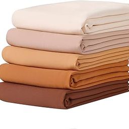 JF 4 PCS WOMEN SOFT HEAVY CHIFFON HIJABS SIZE 175*75CM-image-77