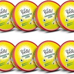 Amazon Brand - Presto! Dishwash Tub | 700g (pack of 8) | Removes Tough Grease | Odour-Free Freshness | Gentle on Hands-image-32