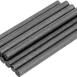 FELTECHELECTR 10pcs 8mm Diameter Graphite Rods Carbon Electrode Battery Graphite Rods for Welding-image-23