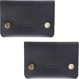 Black Leather Riveted Wallet for Men and Women | Pack of 2 | ATL_2_033-image-26