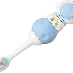 Samip Cute 3D Space Astronaut Shaped Microfiber Soft Bristles Toothbrush with Travel Case for Kids Age 2+ Pack of 1 (Multicolor) (Space Astronaut Toothbrush)-13