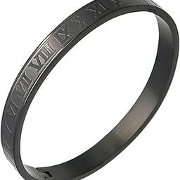 Italian Designer 316L Surgical Stainless Steel Openable Bangle Kada Bracelet Men Boys-24