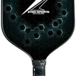 ZYGO SPORTS Sports Dark HexForce Pickleball Paddle Set| 1 Paddle 2 Pickle Ball |Paddle Cover Bag| Cushion Comfort Handle Grip | Durable Pickleball Paddle | Outdoor Game-image-11