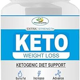 Fitness Prime Keto Advanced Weight Loss Supplement Natural Advanced Fat Burner Green Tea and Coffee, Garcinia Cambogia, Apple Cider Vinegar (60 Capsules)-24