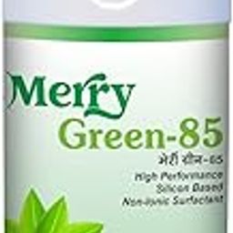 Merry Green-85 Highly Concentrated silicone based non ionic surfactant has High Compatibility, Faster absorption rate, Uniform & quick spreading(500Ml)-image-0