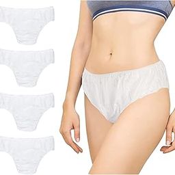 Cotton Sassyvilla Disposable Panties For Women Travel Maternity Period Spa Saloon Innerwear Use And Throw Panty Disposable Panty After Delivery(Pack Of 6) White-picture-17