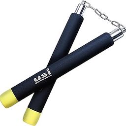 USI UNIVERSAL NanChaku, 862NC Foam NanChaku, Kung Fu Training Nunchakus, Karate Training Nunchucks with Steel Ball Bearing Swivel Chain and Cap System (Length 30cm, Pack of 1)-image-60