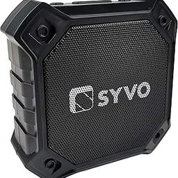 SYVO Sonix Bluetooth 5.0 Wireless IPX4 Super Bass, HD Sound, Aluminium Alloy Portable 3W Bluetooth Speaker with Mic (Black)-22