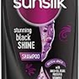 Sunsilk Stunning Black Shine Shampoo, With Amla+Oil, Pearl Protein & Vitamin E For Long Lasting Shine, 360 ml-29