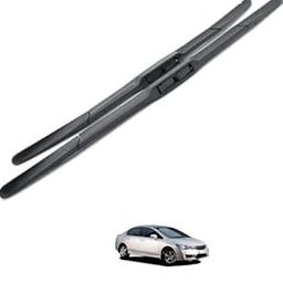 AWB® Front Hybrid Wiper Blades Fits For Honda Civic, Size- 26"22"(2009-2016 model)-13