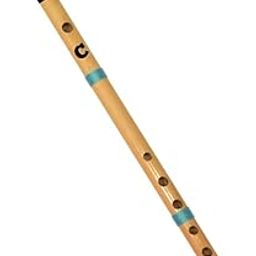IBDA Flutes Handmade for Professional/Learner/Beginner Sanitized Bamboo Bansuri 19 inch. Go Vocal for Local (48cm) (A Scale)-image-87