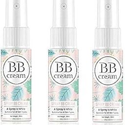 Ramley Products Natural BB Cream Spray for Flawless and Hydrated Skin Moisturizing Waterproof Concealer Makeup Foundation Spray 20 ml (Pack of 3)-5
