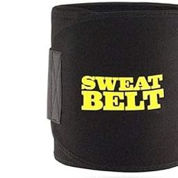 Slim Belt Sweat Slim Belt Free Size for Man and Women Fat Burning Healthy Sweat, Weight Loss, Lower Back Posture Universal Size (Men and Women) (Color-Black)-image-28