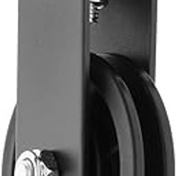 VISTORA Aluminum Alloy Bearing Pulley Load for Lifting Cable Workout Wheel Black-image-74