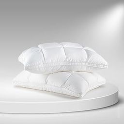 SPREAD SPAIN Microfiber Cervical 3 Layer Standard Size Pillow, Double-Sided Comfort, Pillow for Neck and Shoulder Support, Soft Fluffy Pillows with Chambers Design, 18" x 27" - White-image-14