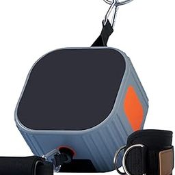 Enakshi (LABEL) Creations Strength Trainer Adjustable Resistance Machine for Workout Exercise Home Gym Orange GraySporting Goods|Fitness Running & Yoga|Strength Training| Strength Training-24