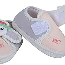 BabyMoo Applique face Persian Kitty-Peach-Soft Sole Anti-Slip Unisex Booties, for Baby Boy - Girl, Ideal First Walking Shoes, Comfortable - Stylish Booties for Infants - Toddlers-(0-3 Months)-image-47