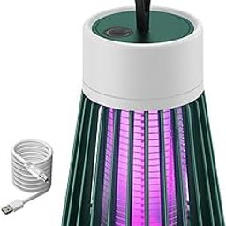 GIGAWATTS with GW Bug Killer Rechargeable Insect Killer Lamp USB Powered Pests Catcher for Home Office Balcony (Random Colour)-image-42
