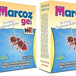 Marcoz Gel Ultimate cockroach killer gel for home Kitchen Safe, Odourless, Fast and Convenient Powerfull 20g Pack of (2)-image-77