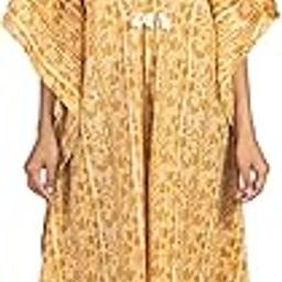 Cotton Kaftan Nighty for Women — Printed Premium Stylish Loungewear, Comfortable Nightwear, Sleepwear for Ultimate Relaxation-image-85