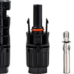 MC4 Straight Male and Female Connector (Pack of 10) for Solar Panels-image-51