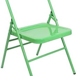 Grandwill Yoga Chair Without Cushion Seat Carbon Steel Backless Folding Chair for Iyengar Yoga, Fitness & Meditation (Green)-image-85
