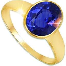 Natural Blue Sapphire Adjustable Ring Silver 7.25 Ratti (Nilam/Neelam Stone Silver Ring) for Men and Women with Lab Certificate-image-71