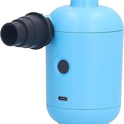 Ubersweet® Rechargeable Air Pump, Electric Air Pump Portable Compact Design Light in Weight for Storage Bags for Inflatable Toys for Swimming Rings-image-10