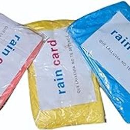 Coralreef 4pcs Disposable Rain Ponchos for Adults with Hood bulk,travel poncho rain coats for emergency,pocket poncho adult compact for women, men (pack of 4)-image-11