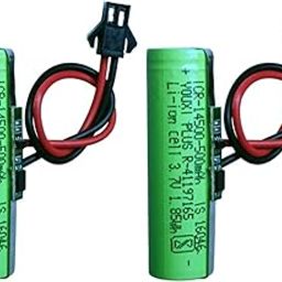 CONSONANTIAM Toy Battery Pack 3.7 Volt 500 mAH RC Toy Car Battery SM-2P Plug for Remote Control Cars, Trucks, Stunt Vehicles, Stunt Car, Rechargeable Battery Pack with BMS Module Inbuilt (Pack-of-2)-18