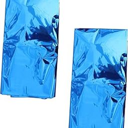BEBEMOKO 2pcs Foil Tablecloths Table for Parties Buffets and Events Oil for Indoor and Outdoor Use-image-66