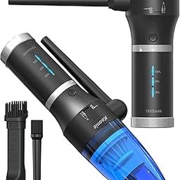 15000mAh Cordless Air Duster & Vacuum 2 in 1, 77000RPM/11000PA, 2 Speeds, Electric Air Duster, for Computer/Keyboard, Car, Electronics-11