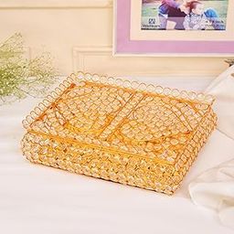 Elegant Golden Crystal Quran Rehal with Mirror | Decorative Islamic Book Stand | Handmade Crystal Rehal for Quran Reading & Display | 30x24x10cm-image-80
