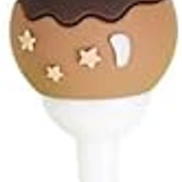 Kids Toothbrush Animal Design Soft Tooth Brush, Extra Microfiber Soft Bristles Toothbrush For 2-7 Years Old Children, Manual Toothbrush For Kids, Boys And Girls (Brown)-image-99