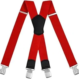 yashidun 5cm X Back Adjustable Suspenders with 4 Clips for Men and Women Elastic Strap-picture-9