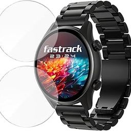 2 Pack| Smartwatch Screen Protector for Fastrack Astor FR2 Pro |1.43 inch| | Flexible TPU Film, 9H Scratch Resistant, Bubble Free Installation - Not Tempered Glass-image-6