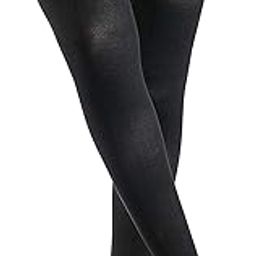 JUST CARE Thigh High Compression Stockings, Open Toe, Pair, Firm Support 20-30mmHg Gradient Compression Socks, Unisex, Opaque, Best for Spider & Varicose Veins, Edema, Swelling, Beige M (M, Black)-image-0
