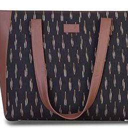 zouk Women's Handcrafted Side Tote Bag and Handbag for Office and College-picture-3