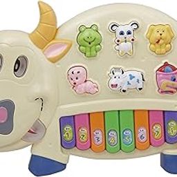 VGRASSP Cute Musical Piano Toy for Boys and Girls (Cow Piano)-12