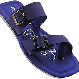 Stylish & Comfortable Women’s Sandals | Trendy Flip-Flops for Women | Fancy Casual Flat Sandals for Wedding/Party/Regulaar Wear/Special Occasions-19
