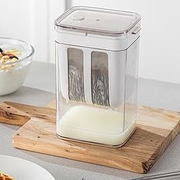 Yogurt Strainer, Large Capacity Greek Yogurt Filter Strainer AS PET Stainless Steel Greek Yogurt Maker with Ultra Fine Mesh for Home, Whey Separation Tool, Easy to Use-1