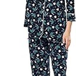 Women's Cotton All Over Printed Shirt & Payjama Nightsuit Set-image-52